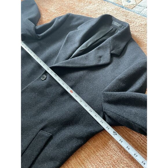 Weatherproof Cashmere Blend Coat Men’s 40R Dark Gray Made in Mexico - Picture 4 of 13